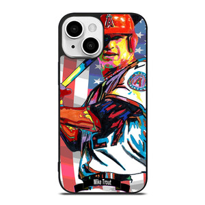 MIKE TROUT LOS ANGELES ANGELS BASEBALL iPhone 13 Mini Case Cover MIKE TROUT LOS ANGELES ANGELS BASEBALL iPhone 13 Mini Case Cover