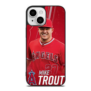 MIKE TROUT 27 LOS ANGELES ANGELS iPhone 13 Mini Case Cover