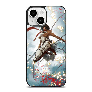 MIKASA ACKERMAN ATTACK ON TITAN iPhone 13 Mini Case Cover MIKASA ACKERMAN ATTACK ON TITAN iPhone 13 Mini Case Cover