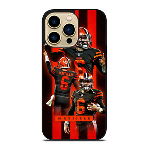 CLEVELAND BROWNS BAKER MAYFIELD 6 iPhone 14 Pro Max Case Cover