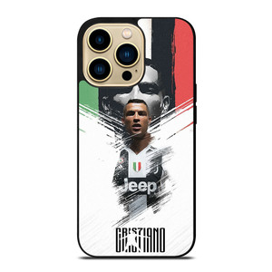 CRISTIANO RONALDO JUVE 3 iPhone 14 Pro Max Case Cover