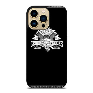 CROOKS AND CASTLES LOGO iPhone 14 Pro Max Case Cover
