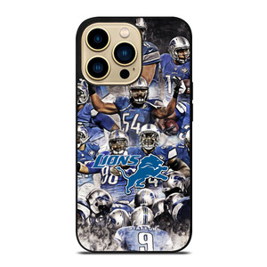 DETROIT LIONS PLAYER iPhone 14 Pro Max Case Cover