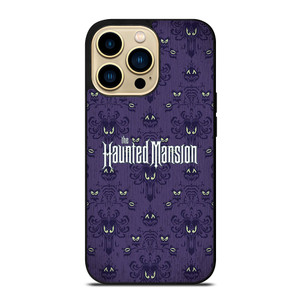 DISNEY HAUNTED MANSION PATTERN LOGO iPhone 14 Pro Max Case Cover DISNEY HAUNTED MANSION PATTERN LOGO iPhone 14 Pro Max Case Cover