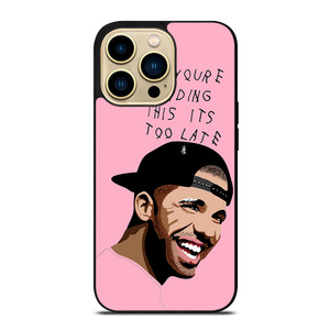DRAKE RAPPER PINK iPhone 14 Pro Max Case Cover