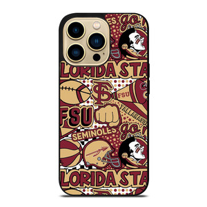 FLORIDA STATE FSU COLLAGE iPhone 14 Pro Max Case Cover