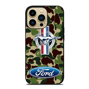 FORD MUSTANG BAPE iPhone 14 Pro Max Case Cover