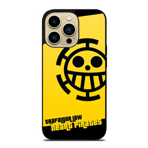 HEART PIRATES TRAFALGAR LAW ONE PIECE iPhone 14 Pro Max Case Cover