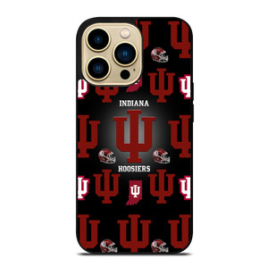 HOOSIER STATE OF MIND INDIANA PATTERN iPhone 14 Pro Max Case Cover