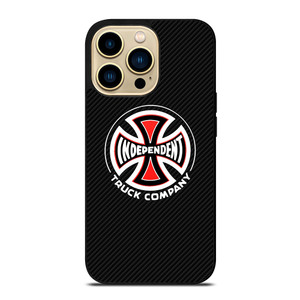INDEPENDENT TRUCK COMPANY LOGO CARBON iPhone 14 Pro Max Case Cover INDEPENDENT TRUCK COMPANY LOGO CARBON iPhone 14 Pro Max Case Cover
