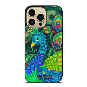 KATE SPADE NEW YORK PEACOCK iPhone 14 Pro Max Case Cover KATE SPADE NEW YORK PEACOCK iPhone 14 Pro Max Case Cover