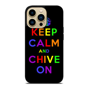 KEEP CALM AND CHIVE ON 1 iPhone 14 Pro Max Case Cover