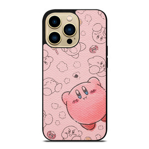 KIRBY DRAW PINK iPhone 14 Pro Max Case Cover