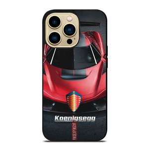 KOENIGSEGG RED CAR iPhone 14 Pro Max Case Cover