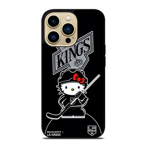 LA KINGS HELLO KITTY 1 iPhone 14 Pro Max Case Cover