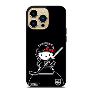 LA KINGS HELLO KITTY 2 iPhone 14 Pro Max Case Cover