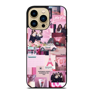 LITTLE MIX PINK COLLAGE iPhone 14 Pro Max Case Cover LITTLE MIX PINK COLLAGE iPhone 14 Pro Max Case Cover