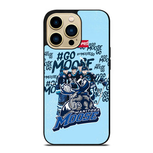 MANITOBA MOOSE HOCKEY TEAM iPhone 14 Pro Max Case Cover