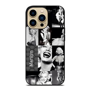 MARILYN MONROE PHOTO COLLAGE iPhone 14 Pro Max Case Cover