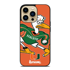 MIAMI HURRICANES UM 2 iPhone 14 Pro Max Case Cover MIAMI HURRICANES UM 2 iPhone 14 Pro Max Case Cover