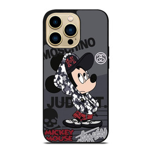 MICKEY MOUSE MOSCHINO iPhone 14 Pro Max Case Cover