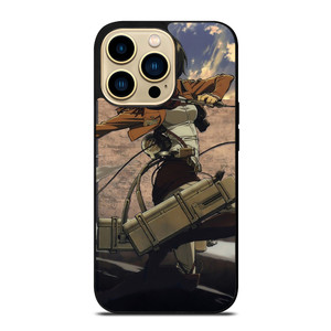 MIKASA ACKERMAN ATTACK ON TITAN ANIME iPhone 14 Pro Max Case Cover MIKASA ACKERMAN ATTACK ON TITAN ANIME iPhone 14 Pro Max Case Cover