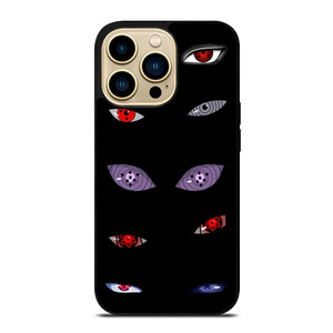 NARUTO SHARINGAN EYE COLLAGE iPhone 14 Pro Max Case Cover