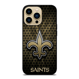 NEW ORLEANS SAINTS METAL iPhone 14 Pro Max Case Cover NEW ORLEANS SAINTS METAL iPhone 14 Pro Max Case Cover
