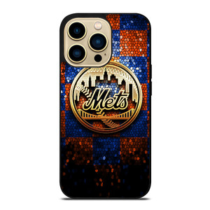 NEW YORK METS GOLD LOGO iPhone 14 Pro Max Case Cover