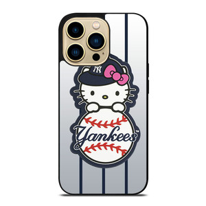 NEW YORK YANKEES HELLO KITTY 4 iPhone 14 Pro Max Case Cover