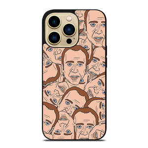 NICOLAS CAGE COLLAGE iPhone 14 Pro Max Case Cover
