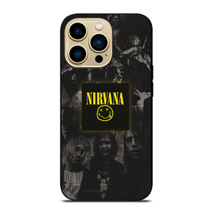 NIRVANA ROCK BAND LOGO iPhone 14 Pro Max Case Cover