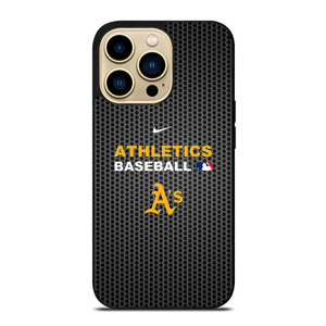 OAKLAND ATHLETICS METAL LOGO 2 iPhone 14 Pro Max Case Cover OAKLAND ATHLETICS METAL LOGO 2 iPhone 14 Pro Max Case Cover
