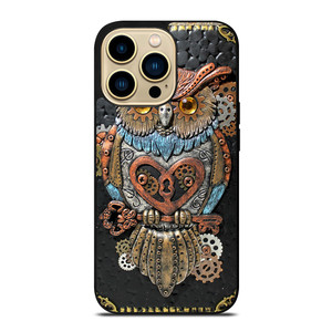 OWL STEAMPUNK BOOK iPhone 14 Pro Max Case Cover OWL STEAMPUNK BOOK iPhone 14 Pro Max Case Cover