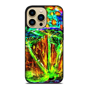 PSYCHEDELIC VISUALS MUSHROOM iPhone 14 Pro Max Case Cover