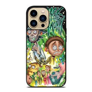 RICK AND MORTY ART 1 iPhone 14 Pro Max Case Cover