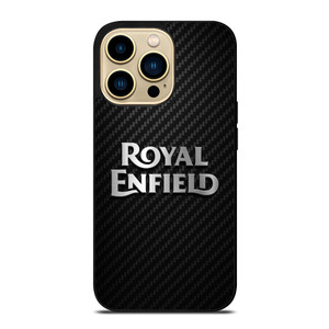 ROYAL ENFIELD CARBON LOGO iPhone 14 Pro Max Case Cover