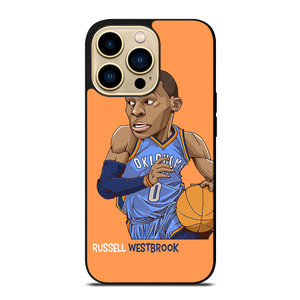 RUSSELL WESTBROOK CARTOON iPhone 14 Pro Max Case Cover RUSSELL WESTBROOK CARTOON iPhone 14 Pro Max Case Cover