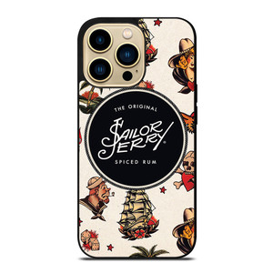 SAILOR JERRY PATTERN iPhone 14 Pro Max Case Cover SAILOR JERRY PATTERN iPhone 14 Pro Max Case Cover