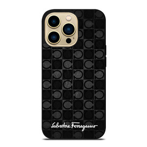 SALVATORE FERRAGAMO LOGO iPhone 14 Pro Max Case Cover