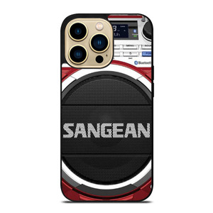 SANGEAN RED RADIO SPEAKER iPhone 14 Pro Max Case Cover