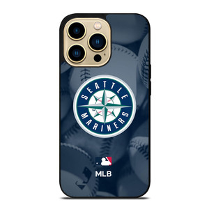SEATTLE MARINERS MLB LOGO iPhone 14 Pro Max Case Cover