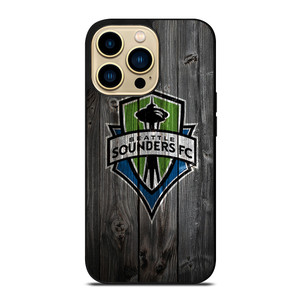 SEATTLE SOUNDERS WOODEN iPhone 14 Pro Max Case Cover