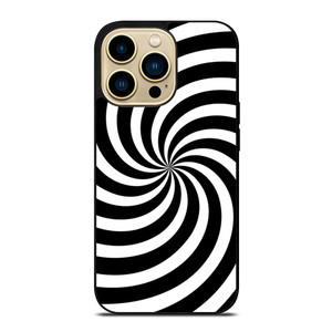 SPIRAL BLACK iPhone 14 Pro Max Case Cover