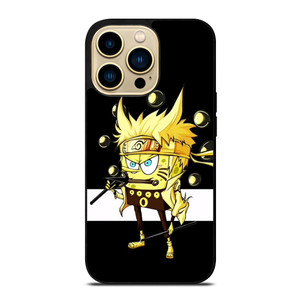 SPONGEBOB NARUTO KONOHA iPhone 14 Pro Max Case Cover