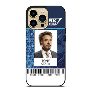 STARK INDUSTRIES ID CARD iPhone 14 Pro Max Case Cover