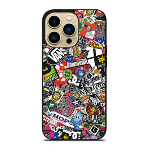 STICKER BOMB DC iPhone 14 Pro Max Case Cover