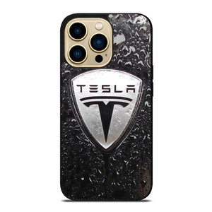 TESLA RAINDROP LOGO iPhone 14 Pro Max Case Cover