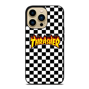 THRASER BLACK WHITE iPhone 14 Pro Max Case Cover THRASER BLACK WHITE iPhone 14 Pro Max Case Cover