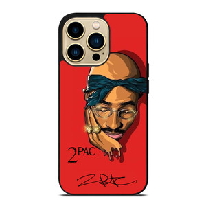 TUPAC 2PAC RAPPER 3 iPhone 14 Pro Max Case Cover